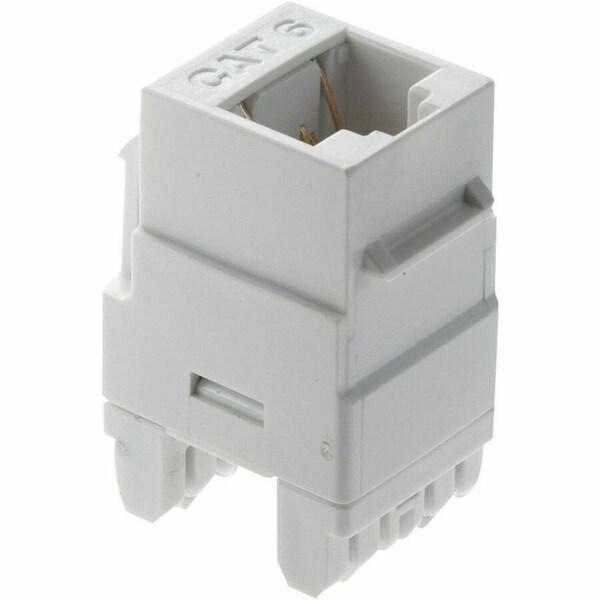 On-Q Cat 6 RJ45 Keystone Connector - For Keystone Wall Plates - White WP3460WH - main