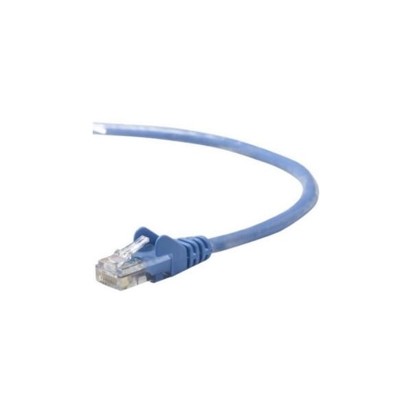 Belkin 25Ft Cat5E Snagless Patch Cable, Utp, Blue Pvc Jacket, 24Awg, T568B, A3L791B25-BLU-S - main