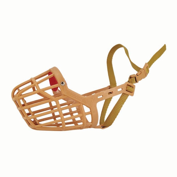 Jorgensen Laboratories JorVet Nylon Plastic Basket Muzzle - #7 Quick Release J0884GQ - main