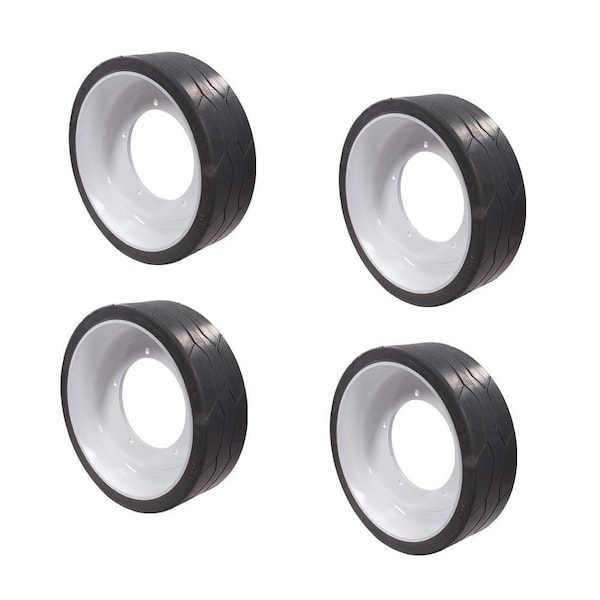 Mytee Products JLG 4520676 Non-Marking Rubber Scissor Lift Tire Assembly-Fits 2030ES, 2630ES, 4PK SL-JLG-406-125x4 - main