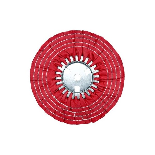 Renegade Products Usa 9 Inch Razor Cut Buffing Wheel, 5/8" Arbor Center Plate FAW9X3X5/8N4-8P86RTX-3/8SS - main