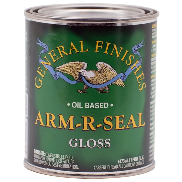 Arm-R-Seal Pt General Finishes Clear Arm-R-Seal Oil-Based Topcoat, Gloss AGPT - main