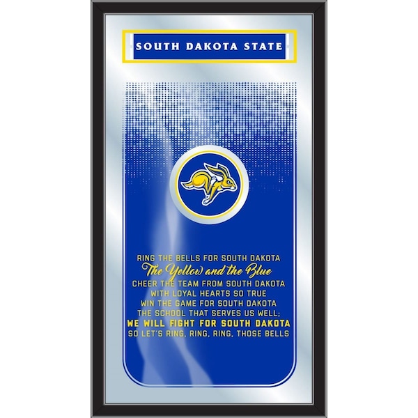 Holland Bar Stool Co South Dakota State University 26" x 15" Fight Song Mirror MFghtSDakSt - main