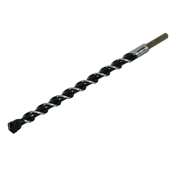 Spyder 3/8-Inch x 12-Inch Three-Flat Grip Shank Rotary Hammer Drill Bit 950069 - main