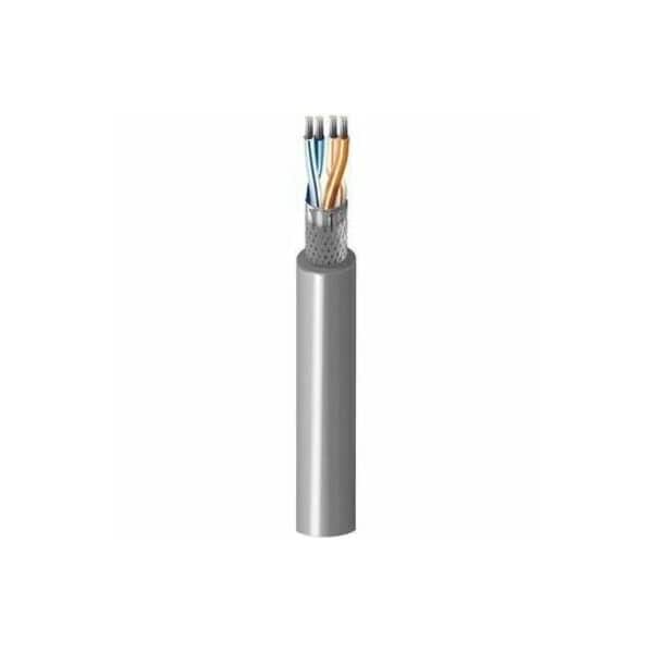 Belden Multi-Conductor Cable, AWM, 24 AWG, 4 C, Chrome, PVC, Stranded, 30V AC, Indoor, 1000 ft 9842 0601000 - main
