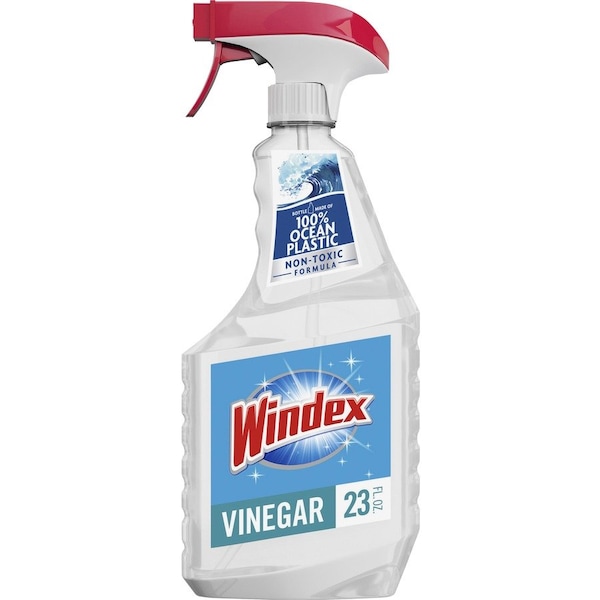 Windex Liquid Glass and Surface Cleaner, 23 oz., Clear, Unscented, Trigger Spray Bottle, 8 PK 312620 - main