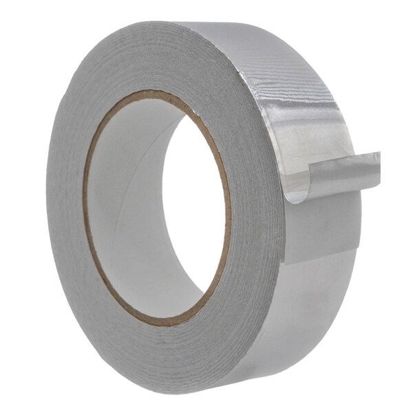 Wod Tape AFT12A Aluminum Foil Tape Multipurpose for HVAC and Insulation: 1.5 in. x 50 yds, 32PK WOD AFT12A-01500-32-50-SIL - main