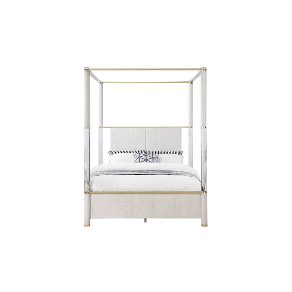 Global Furniture Usa Contemporary Malmo Oak Queen Bed MALMO-OAK-QB - main