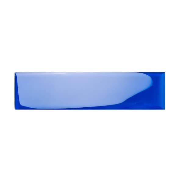 Apollo Tile Cobalt Blue 3 in x 12 in Glass Glossy Wall Subway 5 sqft/case, 20PK APLA88012 3X12A - main