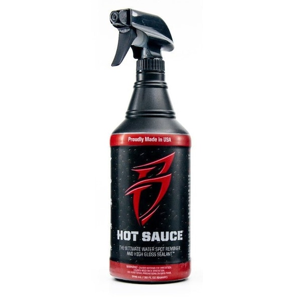 Bling Sauce Hot Sauce Water Spot Remover - 32 Ounce Spray Bottle HS-0032 - main