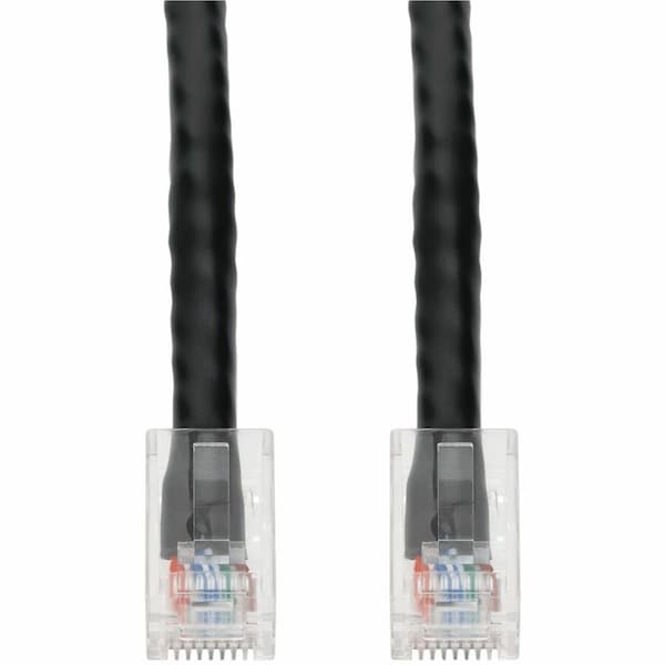 Add-On 0.5FT RJ-45 MALE TO RJ-45 MALE BLACK CAT6 STRAIGHT NON-BOOTED UTP PVC ADD-0-5FCAT6NB-BK - main