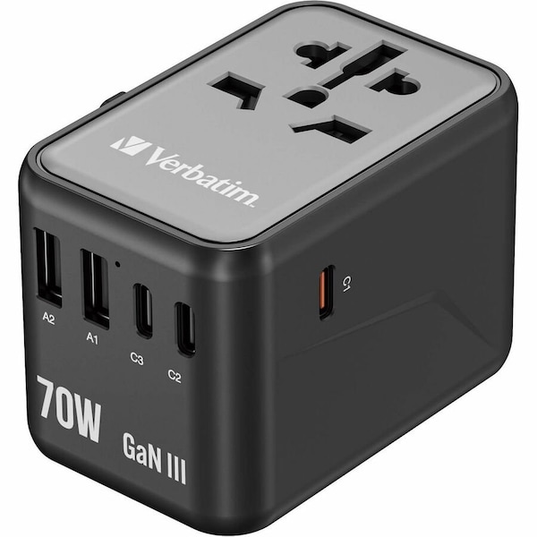 Verbatim UNIVERSAL TRAVEL ADAPTER UTA-09 32124 - main