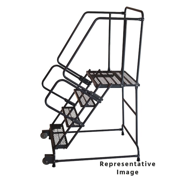 Ballymore Tilt and Roll Ladder, Steel, 50 in.H TR-5-X - main