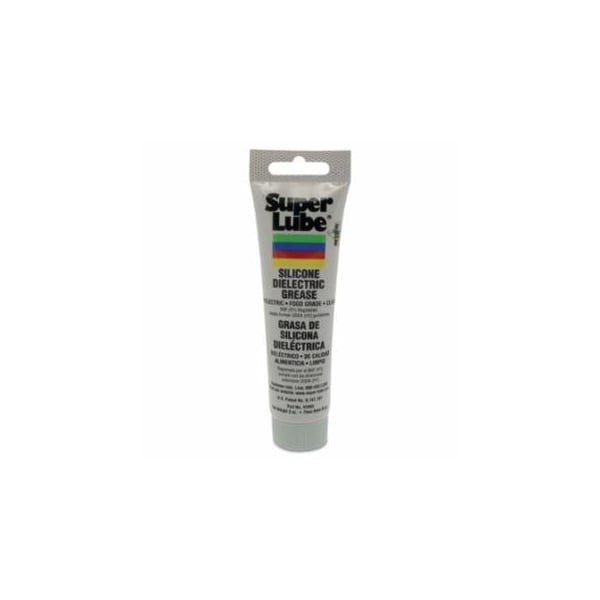 Super Lube Grease, Tube, 500 Degrees F Max Op Temp, Translucent White 692-91003 - main