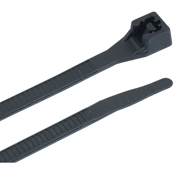 Gardner Bender Cable Tie, 11 in L, 3 in Max Bundle Dia., Black, Nylon, 75 lb Strength 46-310UVB - main