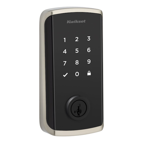 Kwikset Touchscreen Deadbolts Single Cylinder Satin Nickel 9801WIFITHRDTSCR-15S - main