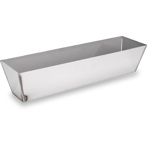 Wal-Board Tools Drywall Mud Pan, 14", Stainless Steel, Contour Bottom Mud Pan 023-014 - main