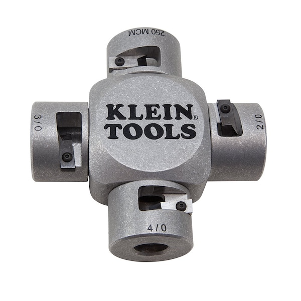 Klein Tools 4.656" Cable Stripper, Large, 2/0 - 250 kcmil 2/0-250 MCM 21051 - main