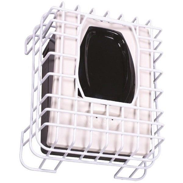 Safety Technology International Beam Smoke Damage Stopper Cover, Steel, Surface Mount, 9 5/8 in W x 11 in H x 5 1/2 in D, White STI-9707 - main