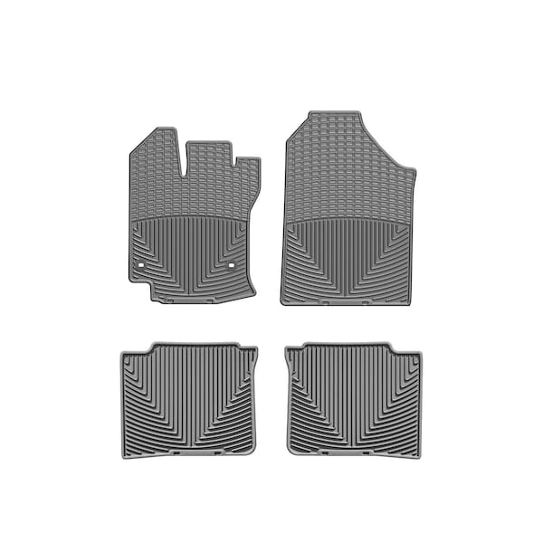 Weathertech Grey, Front and Rear All Weather Floor Mats WTCG291129 - main