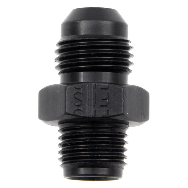 Light House Beauty 491955-BL -6 AN x 0.5-20.31 in. Tube Inverted Flare Male Adapter Fitting - Black Anodize LI3076666 - main