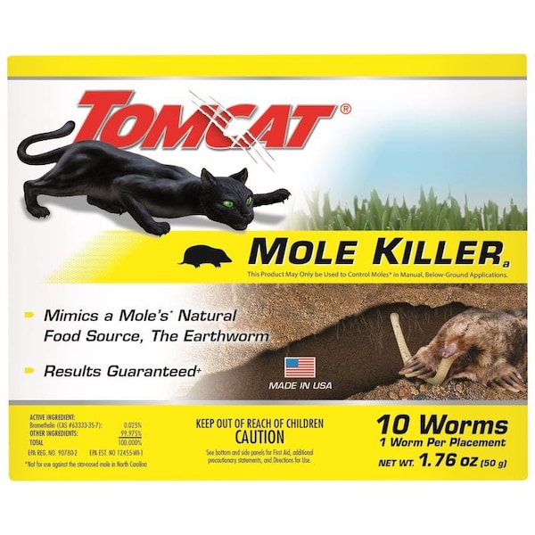Tomcat Bait Worms For Moles 10PK 0372310 - main