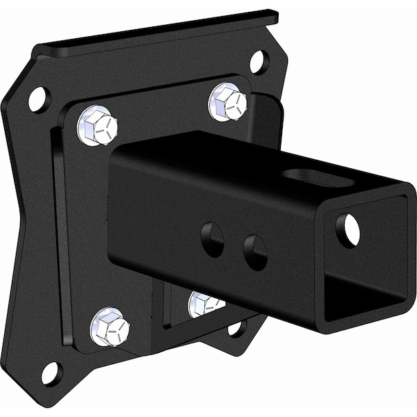 Kfi 101970 Polaris RZR Rear 2 in Receiver Hitch - 1/4 in & 316 in Grade 50 Steel, Powder 101970 - main
