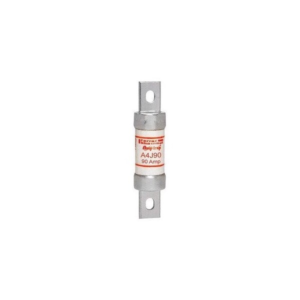 Ferraz Shawmut 1.06in x 4.63in, 600 VAC/300 VDC, 90 A, 200 kA AC/100 kA DC Interrupt, GMG Body, Silver Plated A4J90 - main