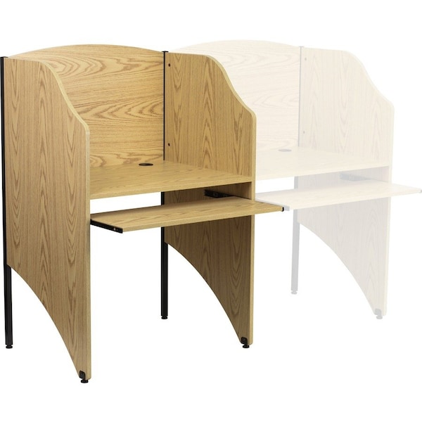 Flash Furniture Starter Study Carrel, Oak MT-M6201-OAK-GG - main