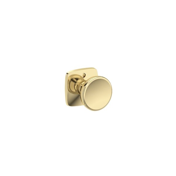 Baldwin Residential Door Knobs Half Dummy Reversible Non-Lacquered Brass HDSOLSFR031 - main