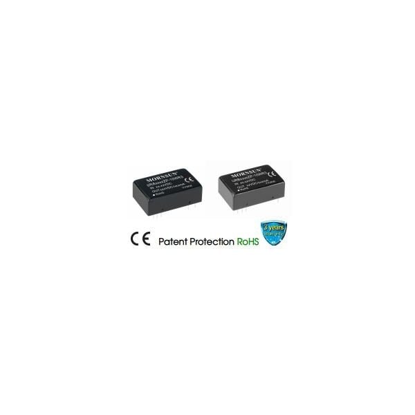 Mornsun 10W isolated DC/DC converter in DIP package Ultra-wide input, regulated single or URB2412ZP-10WR3 - main