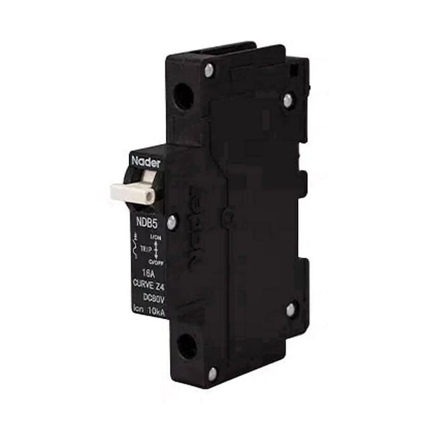 Automation Systems Interconnect 32 Amp, 1 Pole, 80Vdc, Trip Curve: C, DIN Rail Mount-Hydraulic-Magnetic Circuit Breaker, UL1077 NDB5-Z432-1P - main