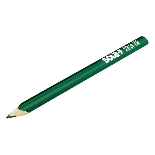 Sola Carpenter'sPencil, Oval, 9-1/2inL, Gray, PK6 STB 24 - main
