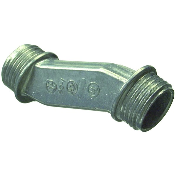 Halex Conduit Fitting Offset Nipple, 1-1/2 in, Die Cast Zinc 04015 - main