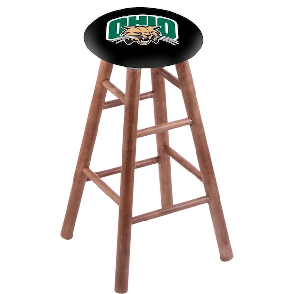 Holland Bar Stool Co Maple Bar Stool, Medium Finish, Ohio University Seat RC30MSMed - main