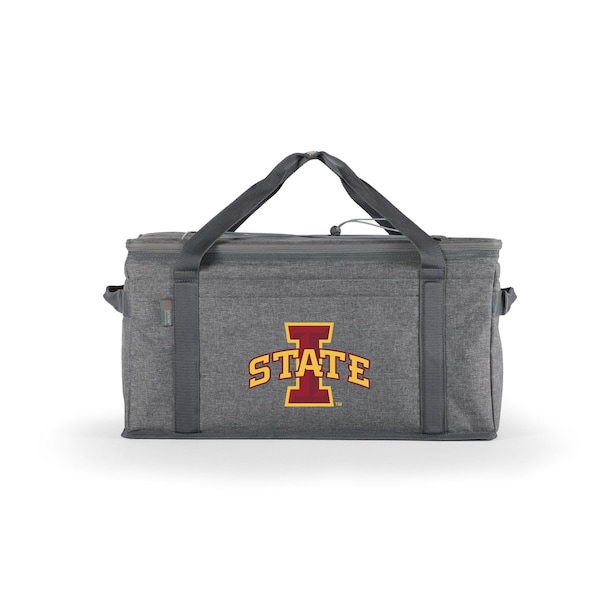 Picnic Time Family Of Brands NCAA Iowa State Cyclones 64 Can Collapsible Cooler, Large Insulated Soft Cooler Bag 716-00-105-234-0 - main