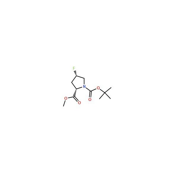 Ak Scientific (2S, 4S)-1-tert-Butyl 2-methyl 4-fluoropyrrolidine-1, 2-dicarboxylate (1g), CAS 203866-16-4 0453AB-1g - main
