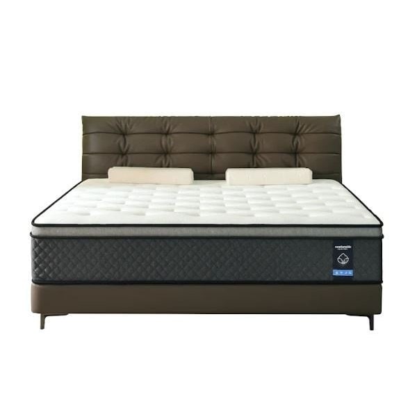 Homeroots 12" Queen Foam Hybrid Mattress 722489 - main
