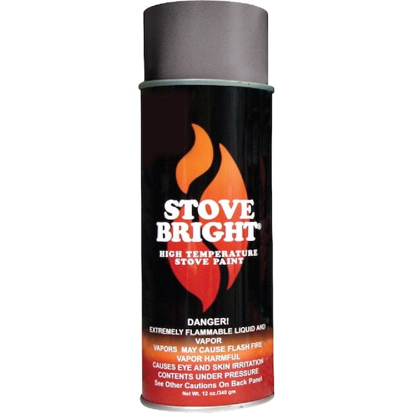 Stove Bright Gloss Charcoal 12-3/4 Oz. High Heat Spray Paint 6201 - main