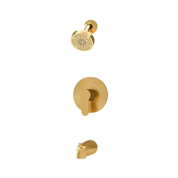 Symmons Identity HydroMersion Single Handle Tub and Shower Faucet Trim Kit - 1.5 GPM (Valve Not Included) 6792BBZ15TRM - main