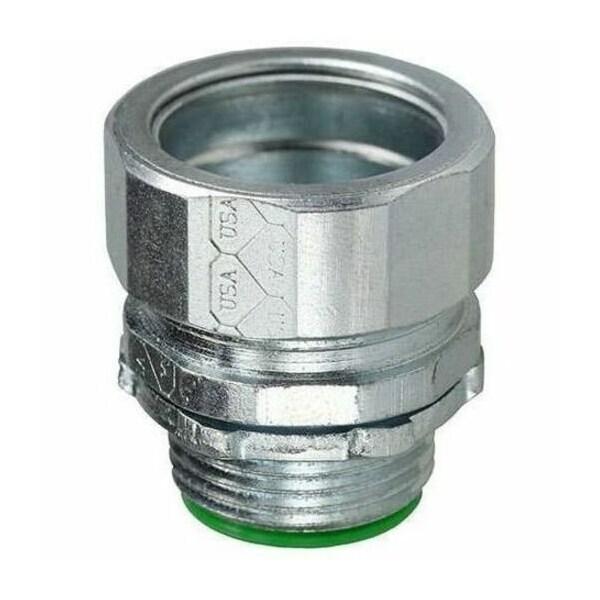Dottie Conduit Fitting Connector, 3/4 in, Threadless, Steel, Zinc Plated NT75I - main