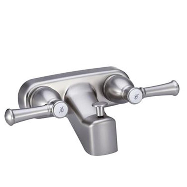 Bookazine DFSA110LSN Designer RV Tub & Shower - Brushed Satin Nickel Plated - 4 in. TI3029146 - main