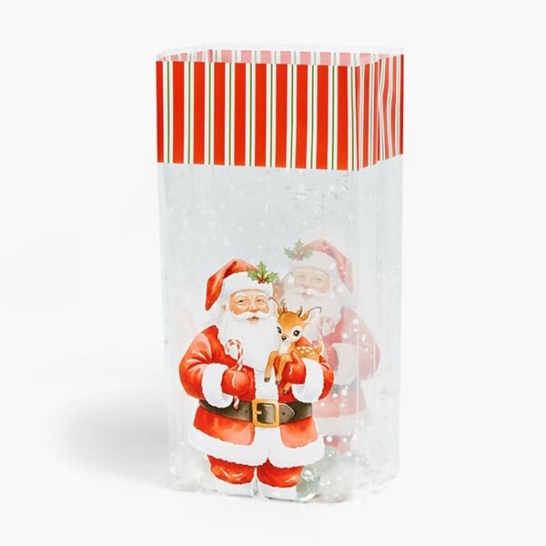 Nashville Wraps Jolly Santa Cello Bags, 5x3x11.75 in, 100PK C4BJS - main