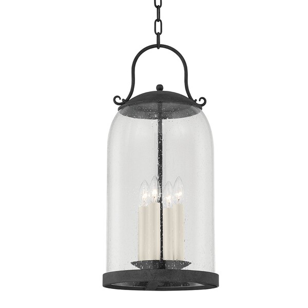 Troy Lighting Mark D. Sikes X Napa County 4 Light Pendant 12 In. French Iron F5186-FRN - main