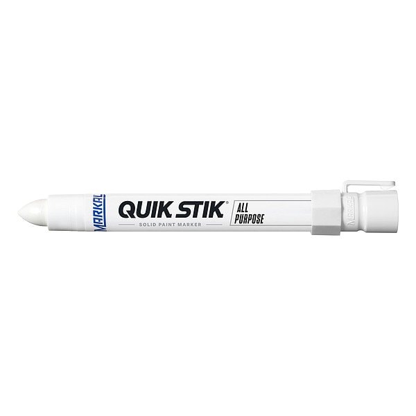 Markal Paint Crayon, Large Tip, White Color Family 61051 - main