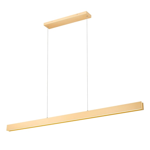 Z-Lite Hudson Gold 1 Light Linear Chandelier 1016-72L-GLD-LED - main