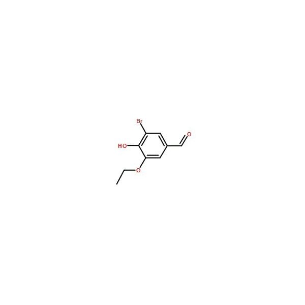 Ak Scientific 3-Bromo-5-ethoxy-4-hydroxybenzaldehyde (25g), CAS 3111-37-3 X2706-25g - main