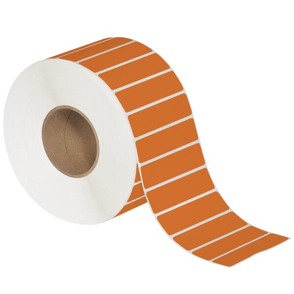 Tape Logic 4 x 1in Orange Direct Thermal Labels THL535 - main