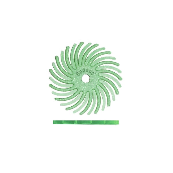 Dedeco SUNBURST 3/4'' TC DISCS LT GREEN 1 MICRON (A/O), 48PK 3854 - main