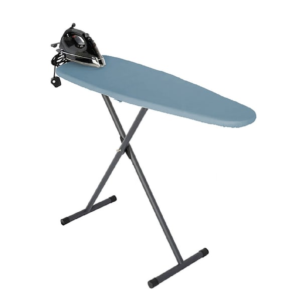 Rdi Iron Board Standard T Leg White w/ Blue cover 53 x 13 4cs, 4PK IRN-BRD-WHT-BLU - main